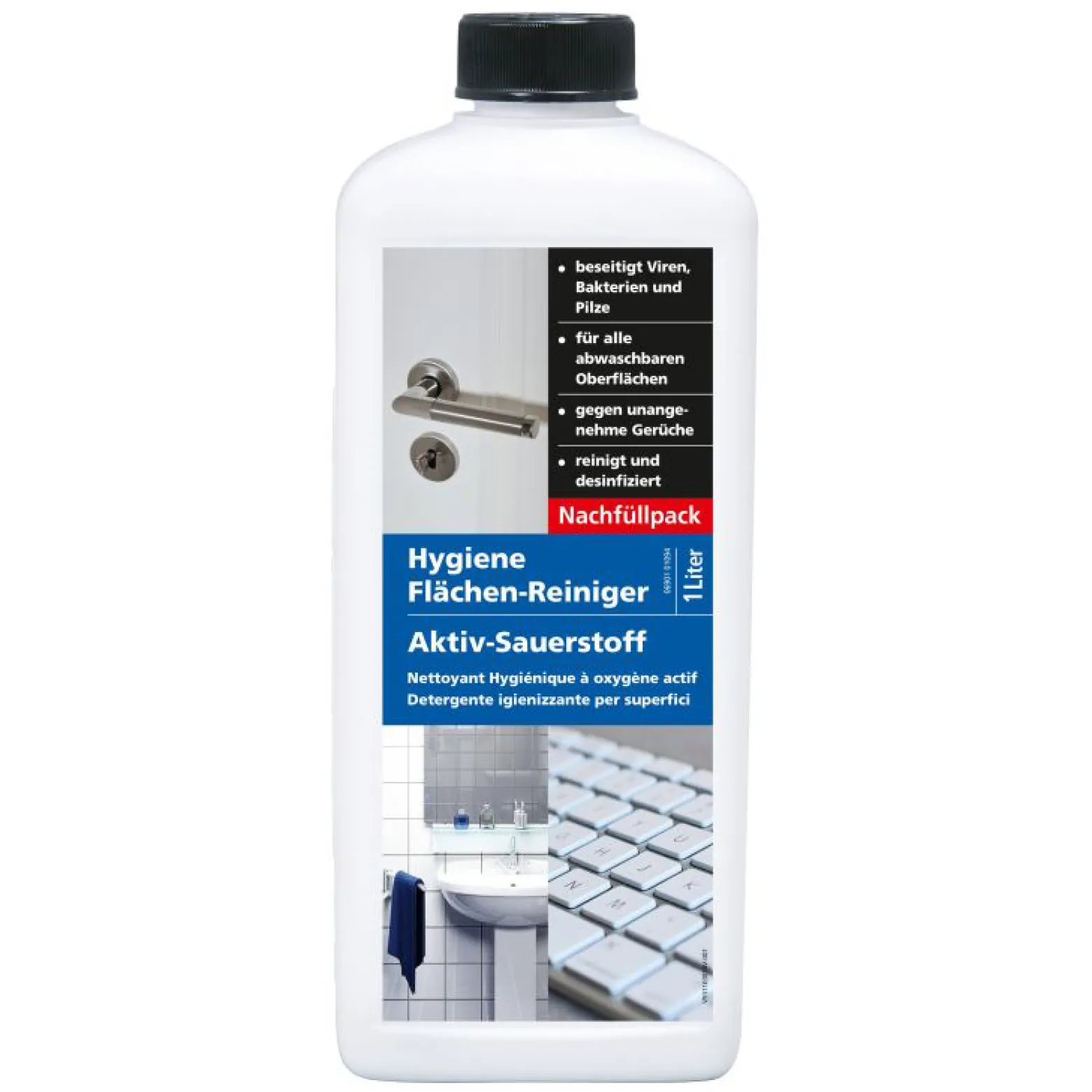 Hygiene Flächenreiniger Paket Viren SARS 500ml