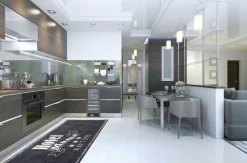 Küchenläufer Küchenteppich Hotel Mama | waschbar