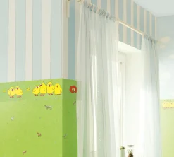 Kinderbordüre Küken Zählen grün gelb Jonas Kötz 46520
