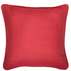 Kissenhülle Bezug Home vision 50x50 cm Uni rot