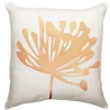 Kissenhülle Home vision 50x50 cm floral weiß apricot