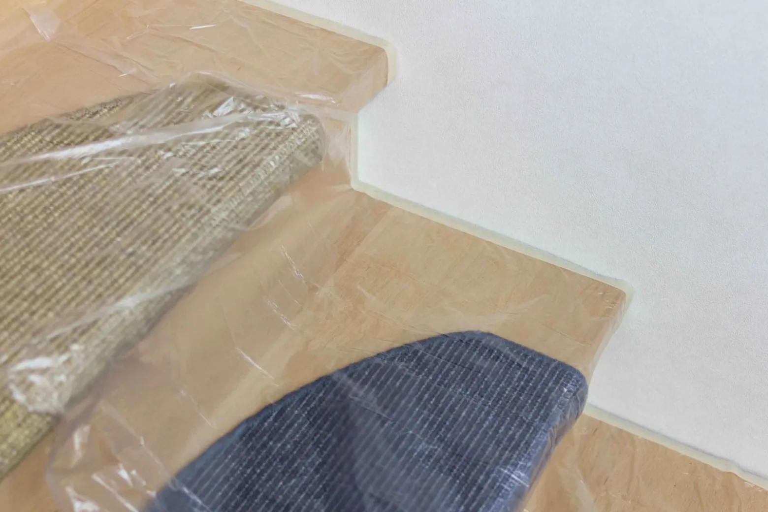 Kombi-Mask mit Flachkrepp Malerfolie 270cm x 16m