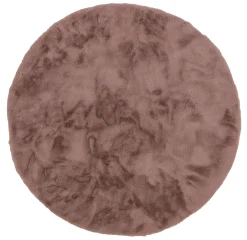 Kunstfell Tender uni altrosa Teppich Schöner Wohnen