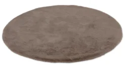 Kunstfell Tender uni braun Teppich Schöner Wohnen