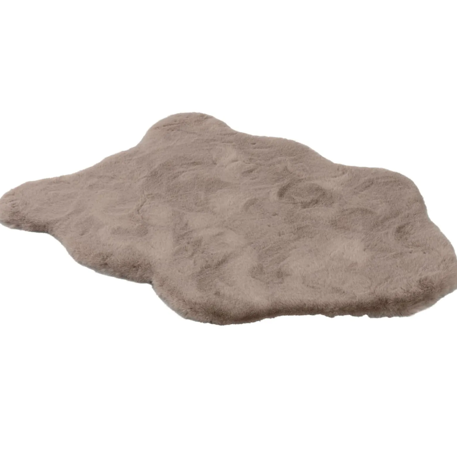 Kunstfell Tender uni braun Teppich Schöner Wohnen