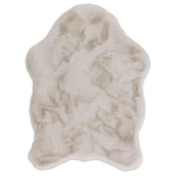 Kunstfell Tender uni creme Teppich Schöner Wohnen