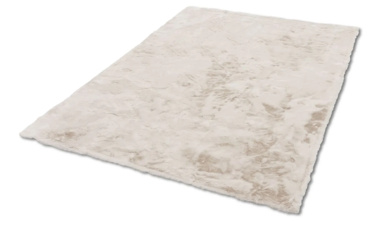 Kunstfell Tender uni creme Teppich Schöner Wohnen