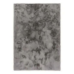 Kunstfell Tender uni grau braun Teppich Schöner Wohnen