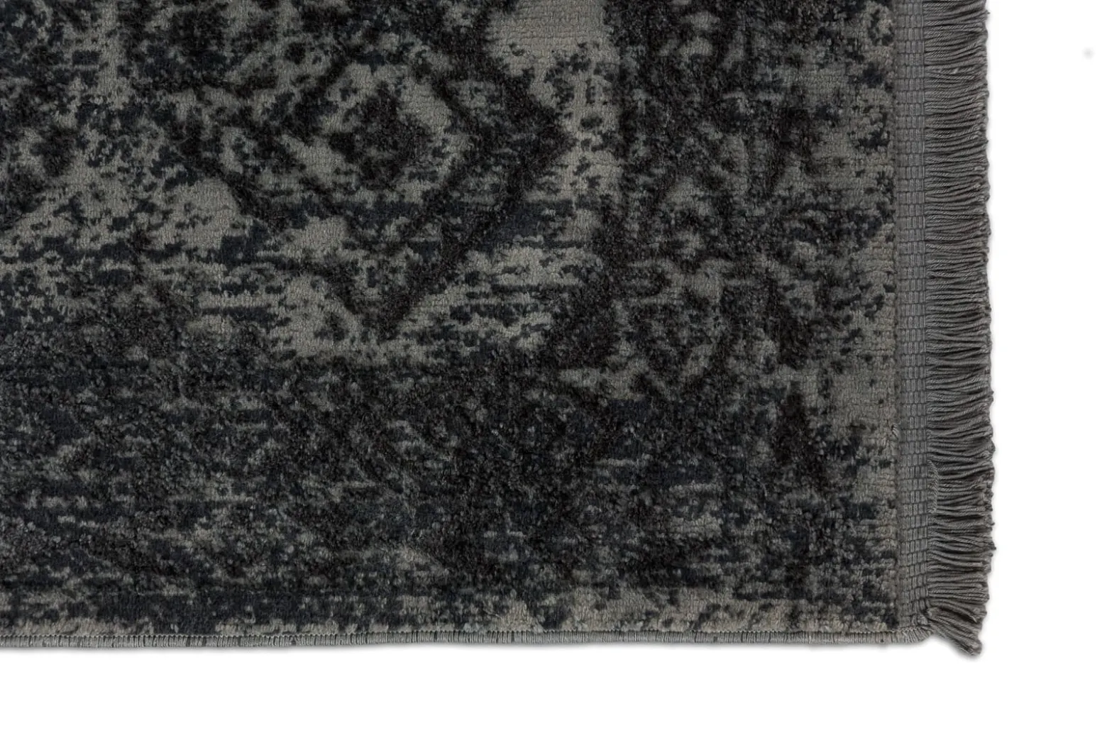 Kurzflor Teppich Schöner Wohnen Oriental anthrazit Velvet
