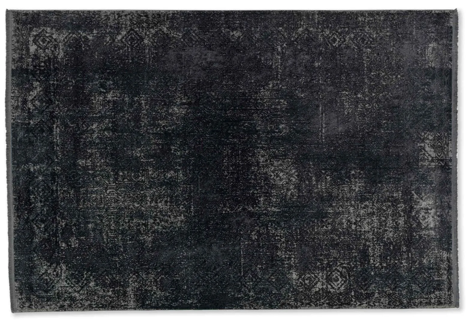 Kurzflor Teppich Schöner Wohnen Oriental anthrazit Velvet
