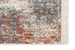 Kurzflor Teppich Shabby Vintage grau beige Astra Sarezzo