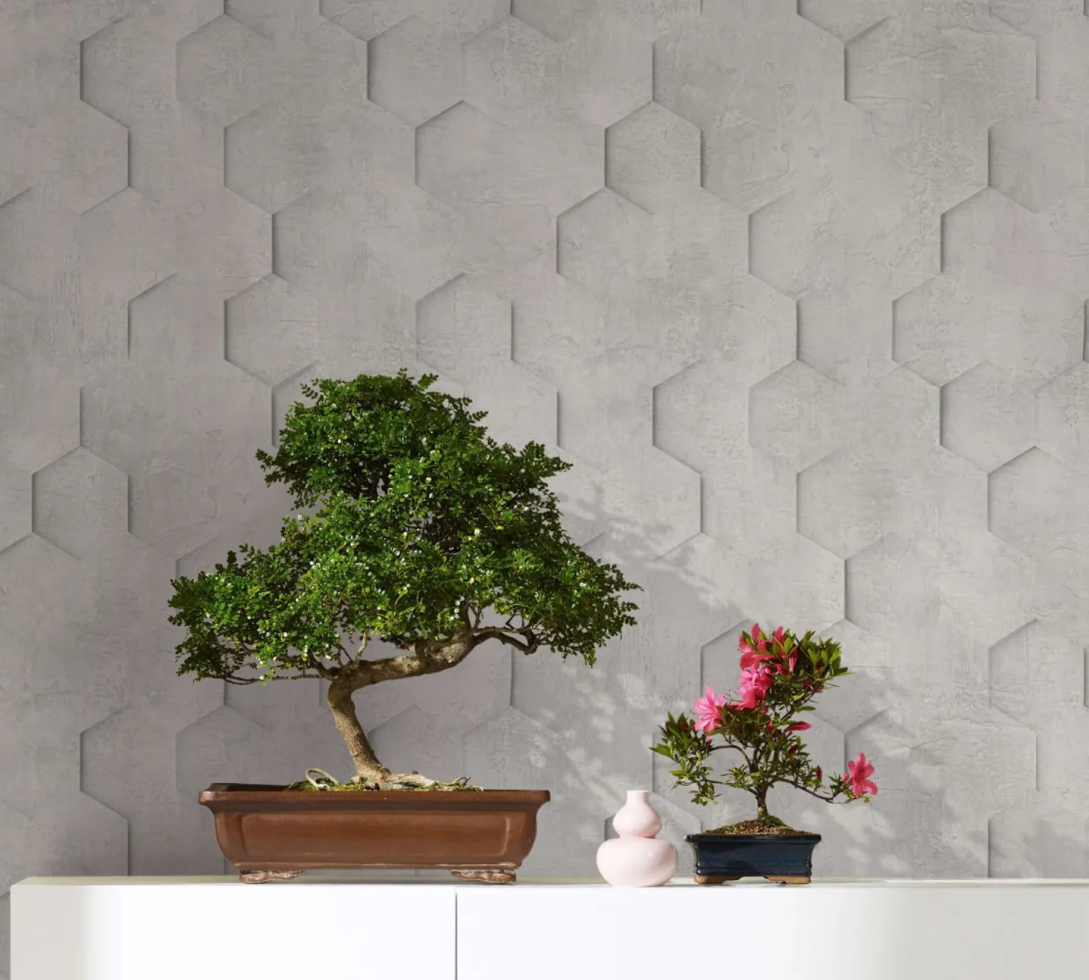 Marburg Vliestapete 34159 Geometrisch Grau Beige