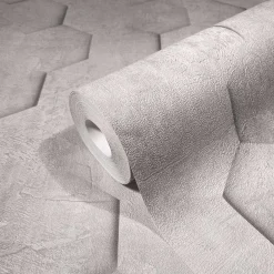 Marburg Vliestapete 34159 Geometrisch Grau Beige