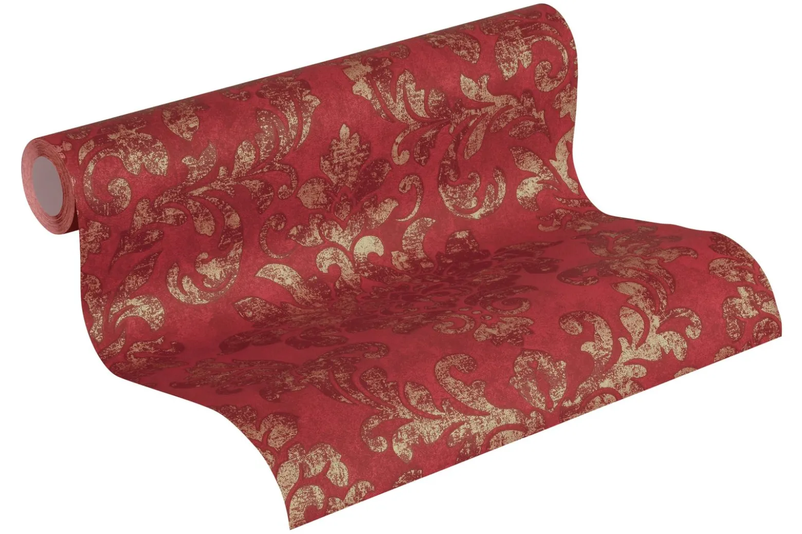 Neue Bude Vliestapete Barock rot braun gold 37413-1