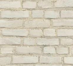 Neue Bude Vliestapete Stein-Optik beige grau 37414-1