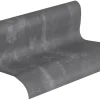 Neue Bude Vliestapete Uni meliert dunkelgrau 37412-3