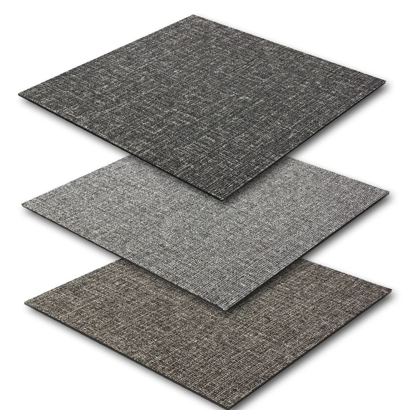 Objekt Teppichfliese Gewerbe Craft Meliert 50x50cm