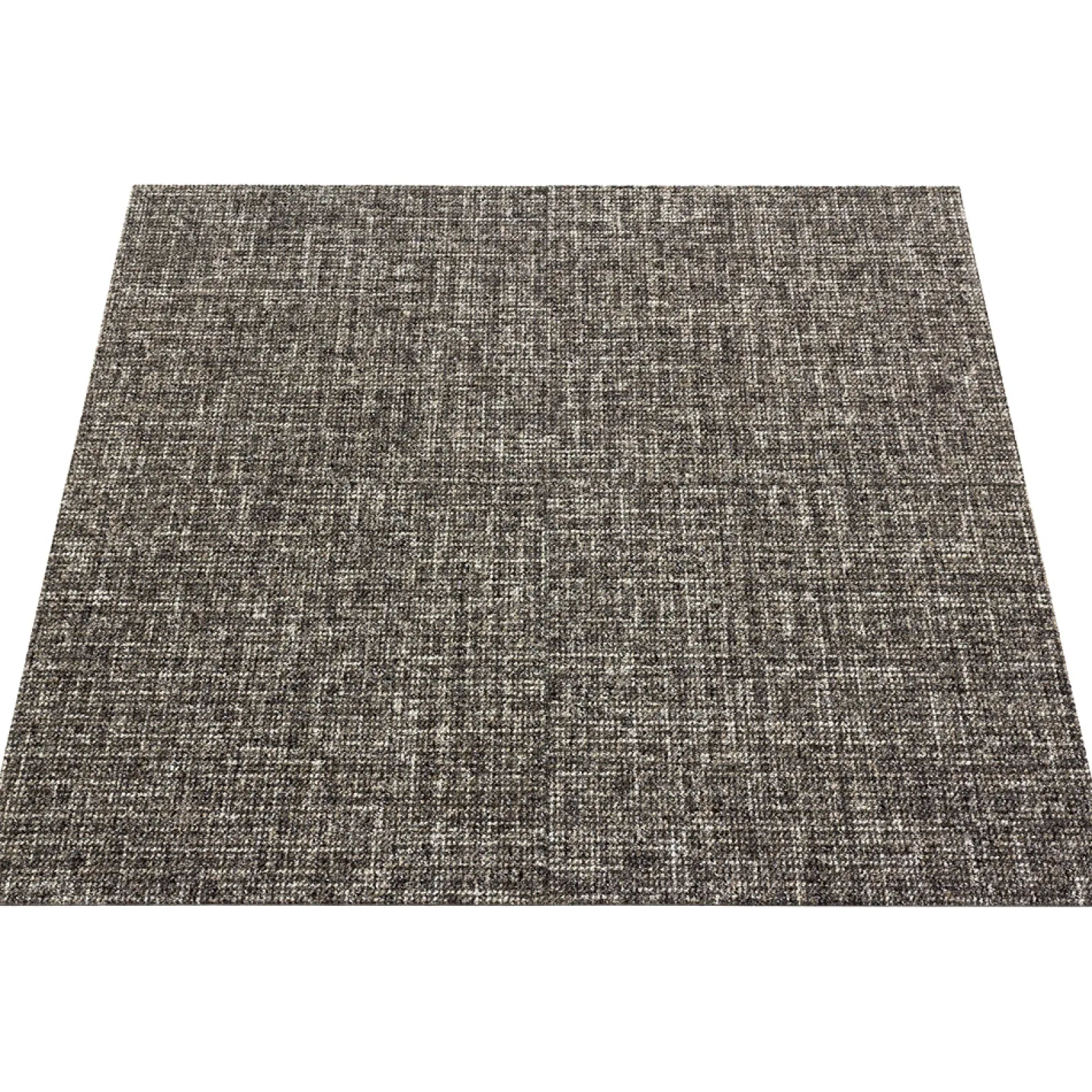 Objekt Teppichfliese Gewerbe Craft Meliert Braun 50x50 cm