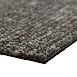 Objekt Teppichfliese Gewerbe Craft Meliert Braun 50x50 cm