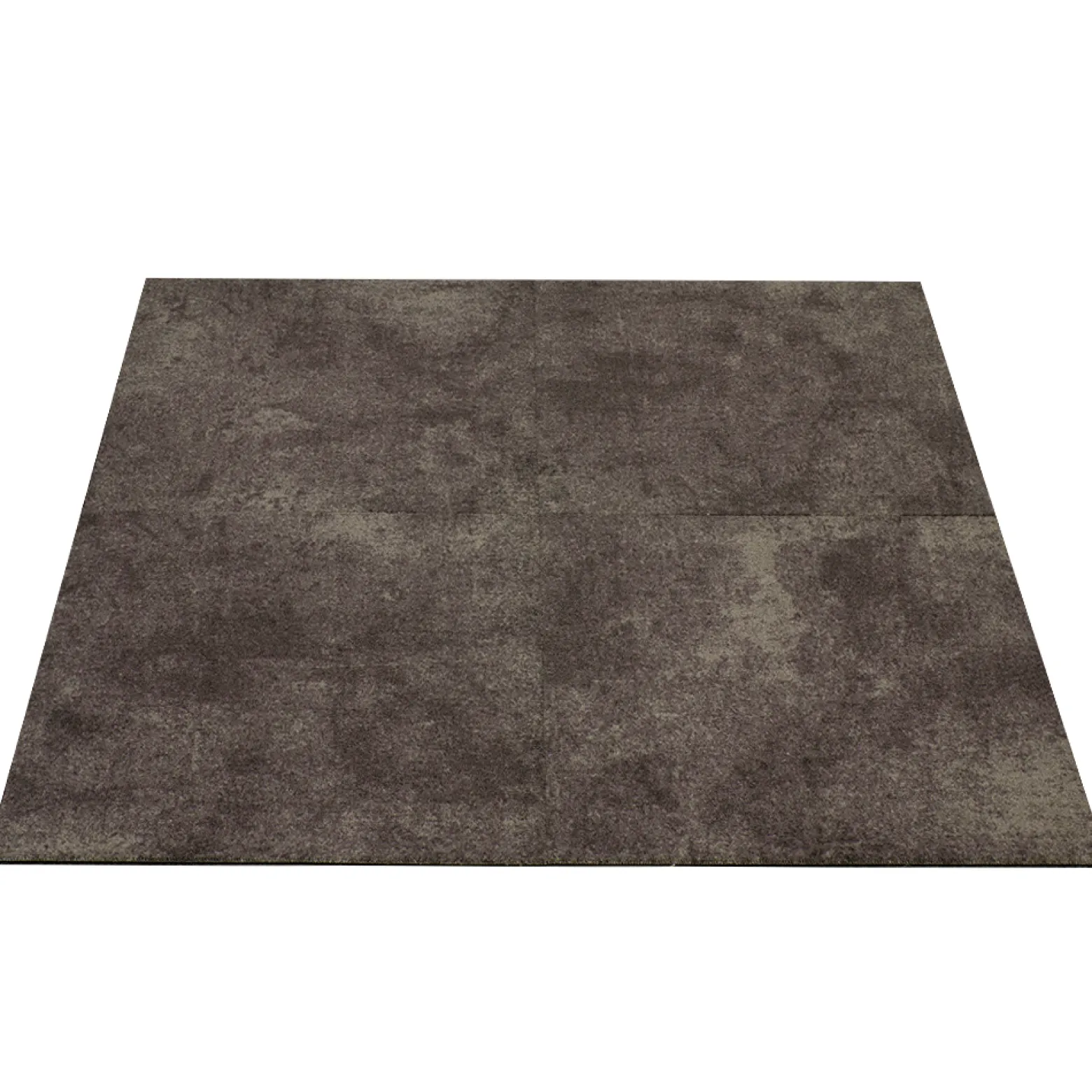 Objekt Teppichfliesen Beton-Optik Fliese braun 50x50cm