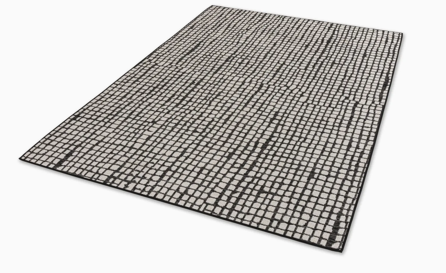 Outdoor Teppich Schöner Wohnen anthrazit Gitter Parkland