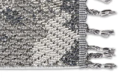 Outdoor Teppich Shabby Grafisch grau blau Astra Trevi