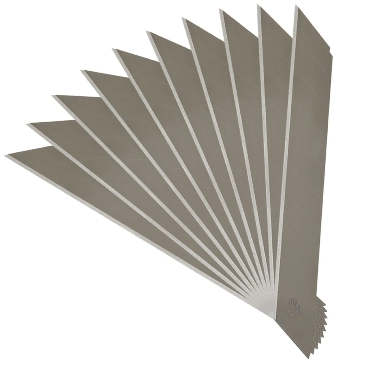 1 Paket mit 10 Stück Ersatzklingen für Cuttermesser 18mm