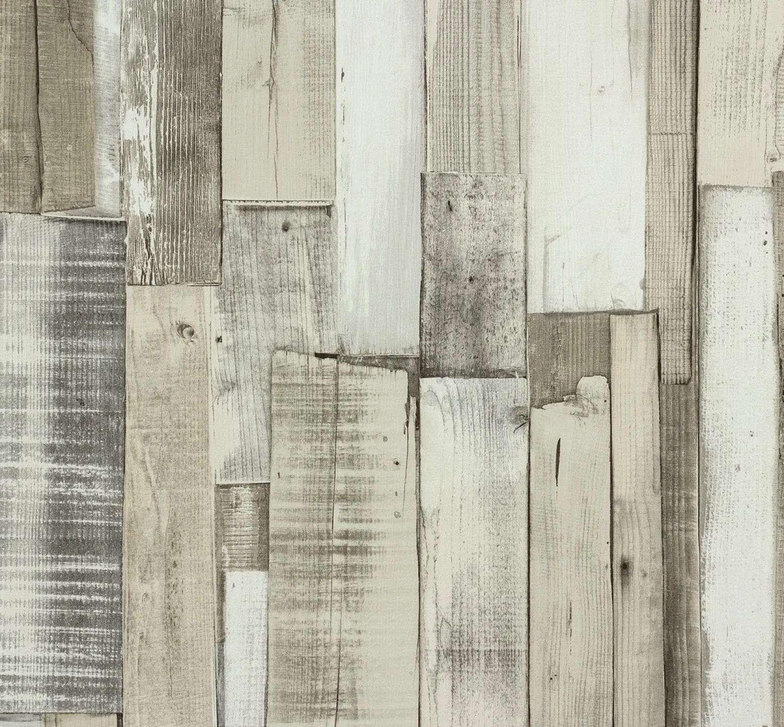 Papiertapete Rasch Holz-Optik braun grau beige 203714