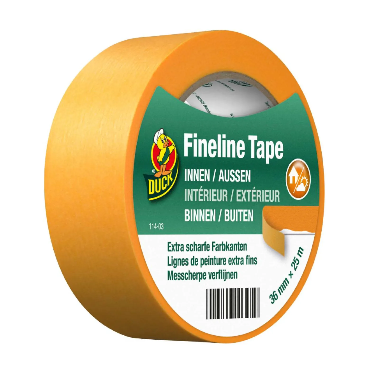 Profi Fineline Tape Duck Maler Abklebeband 36mm x 25m