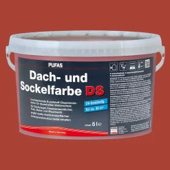 PUFAS Dach- + Sockelfarbe UV-beständig 5 L scheuerbeständig