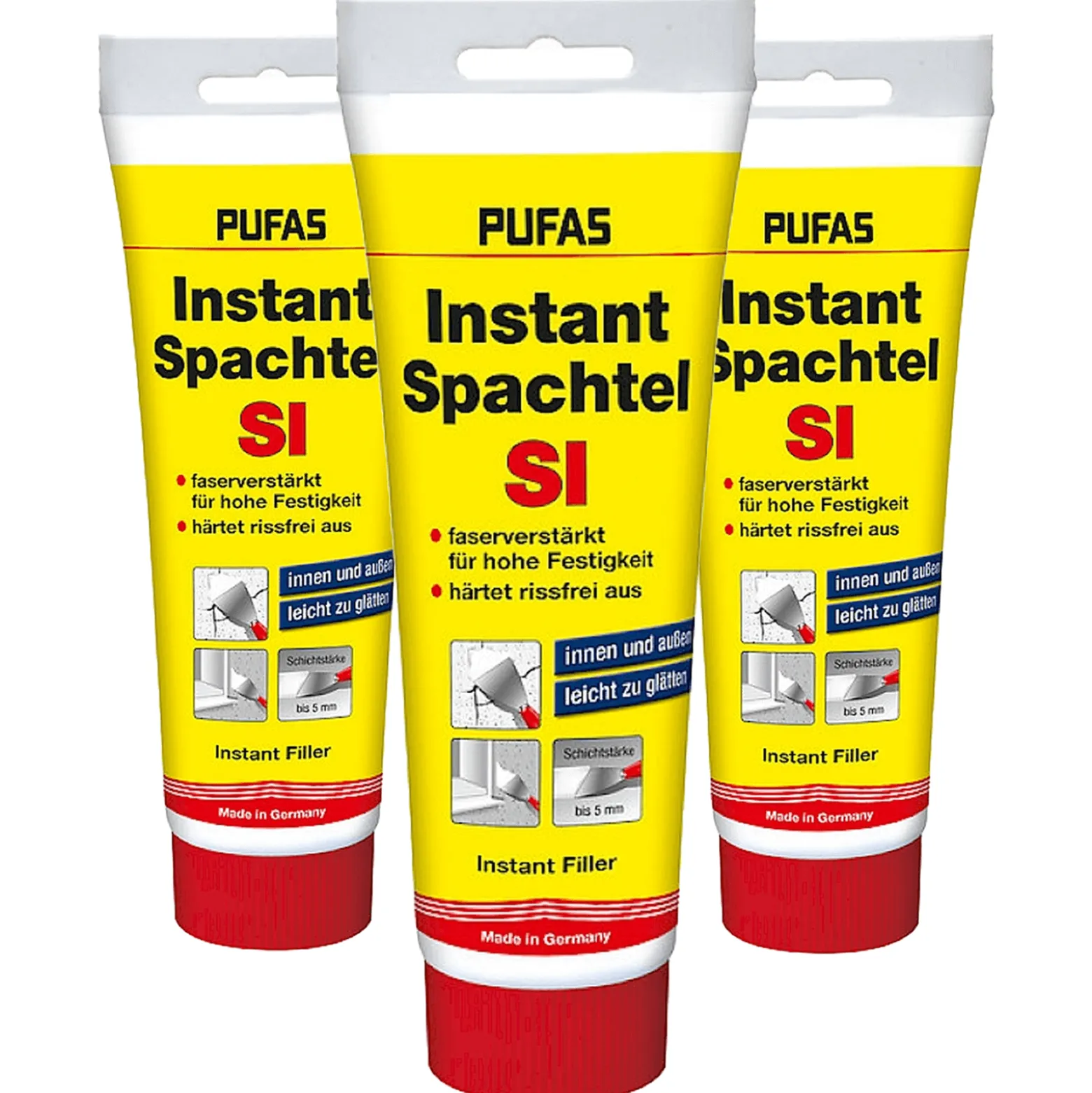 PUFAS Instant-Spachtel SI Tube gebrauchsfertig 400 g
