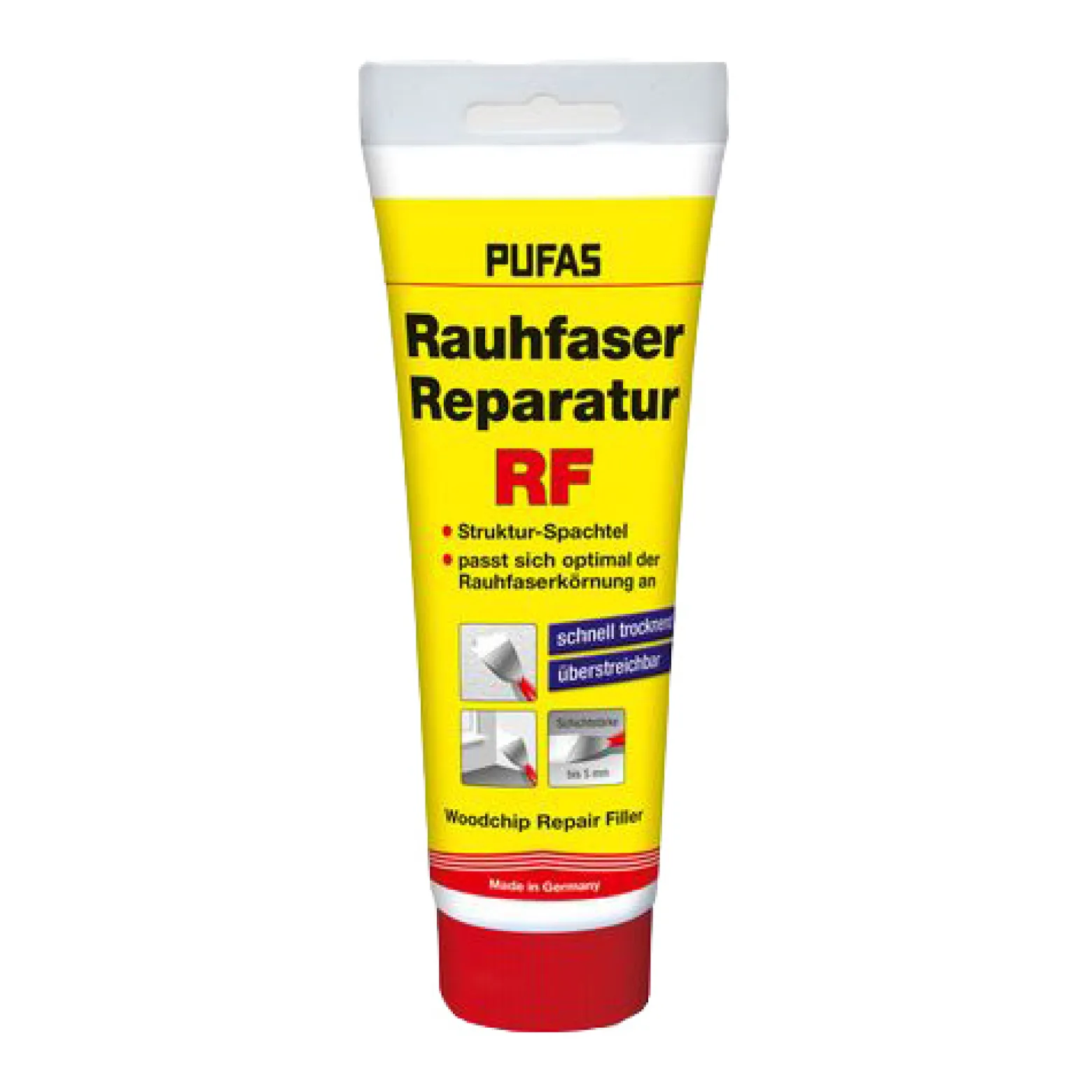 Pufas Rauhfaser Reparatur-Spachtel Spachtelmasse