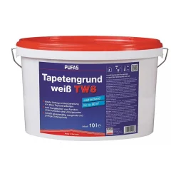 PUFAS Tapetengrund weiß matt deckend TW8 10 L
