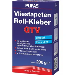 PUFAS Vliestapeten Roll-Kleber GTV transparent trocknend 200g