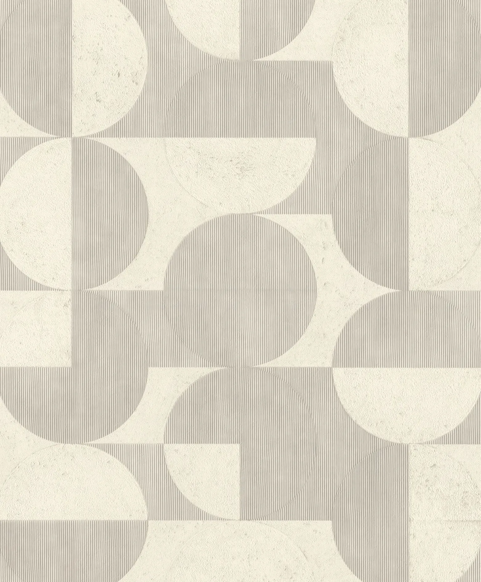 Rasch Concrete Tapete Beton Grafik Creme Grau 521313