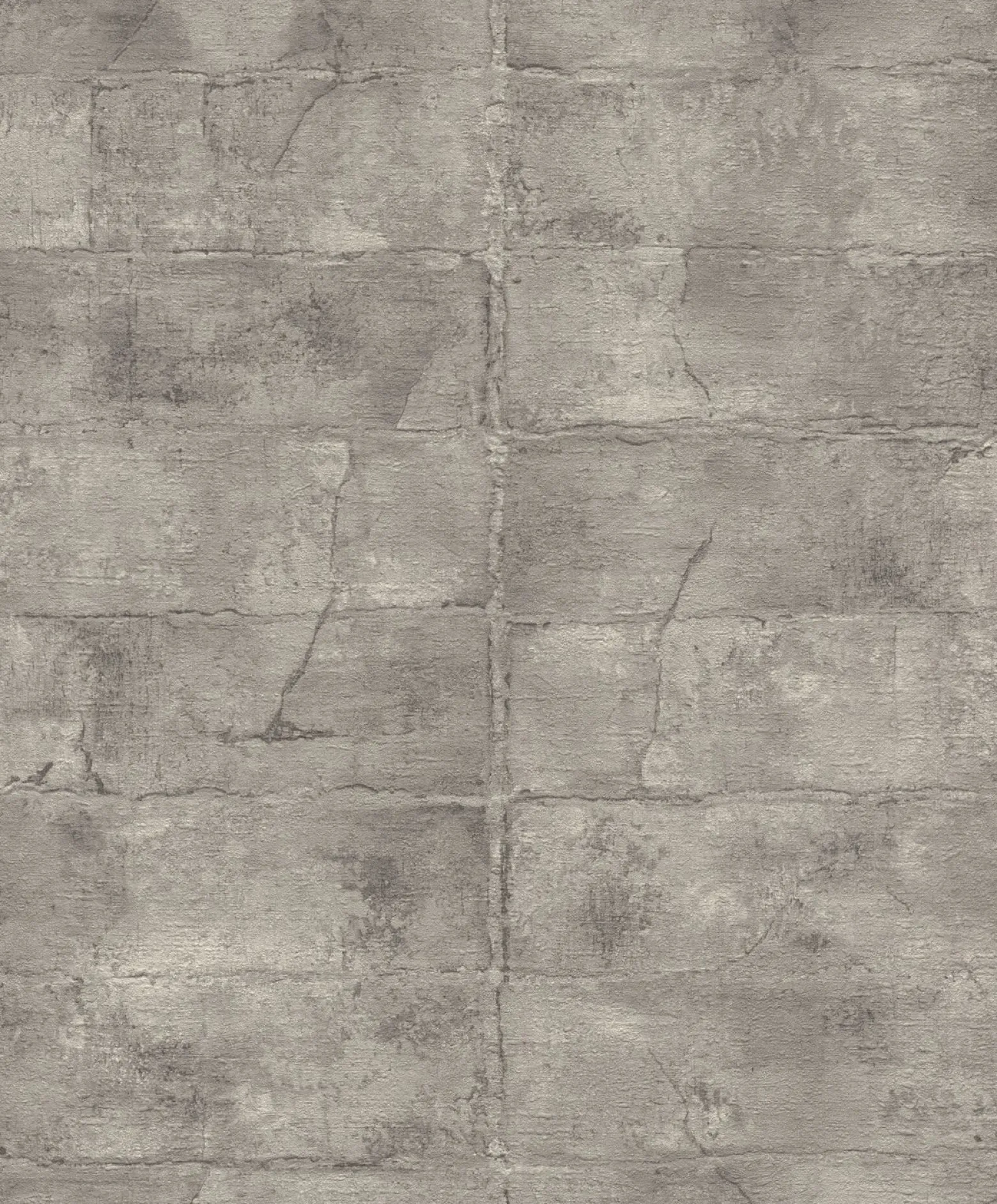 Rasch Concrete Tapete Mauer Industrie Grau 520156