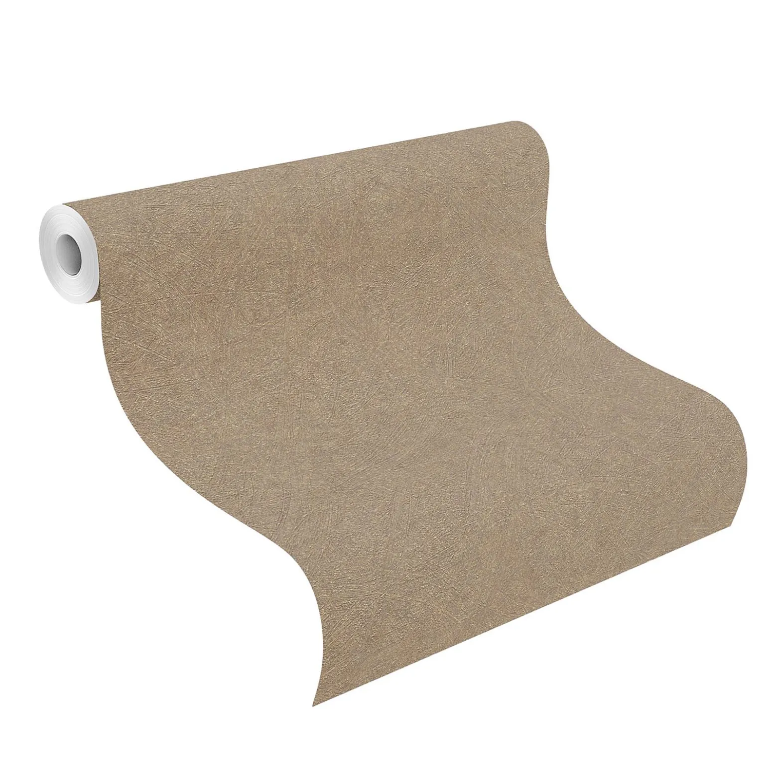 Rasch Concrete Tapete Wischoptik Goldbraun 520286