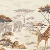 Rasch Fototapete Vlies Tiere Afrika Beige Braun 363678