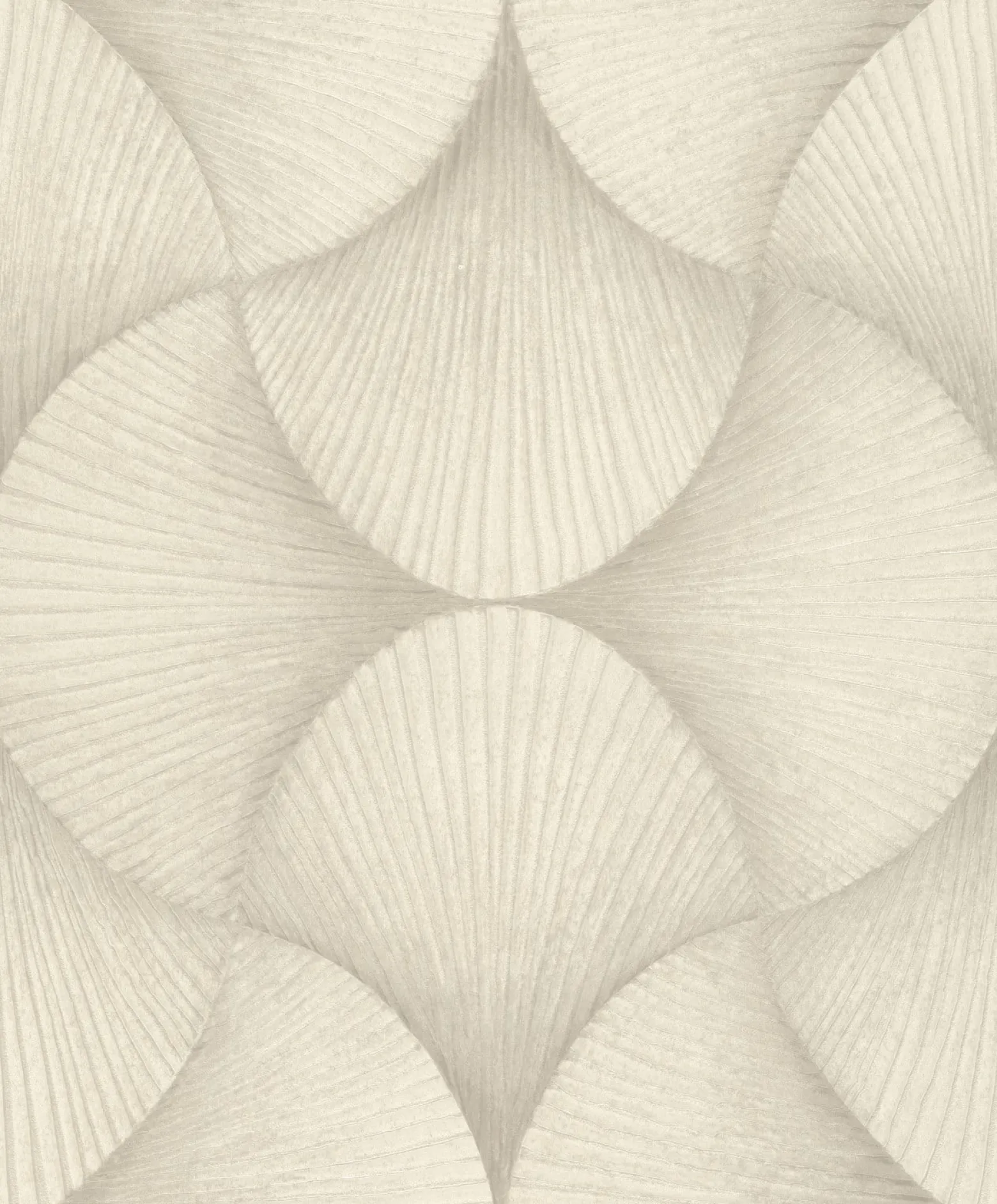 Rasch Vliestapete Fächer Grafik Beige Metallic 608236