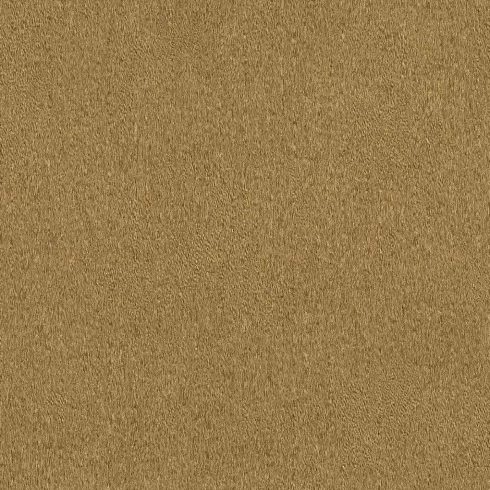 Rasch Vliestapete Felloptik Uni Gold Metallic 751031