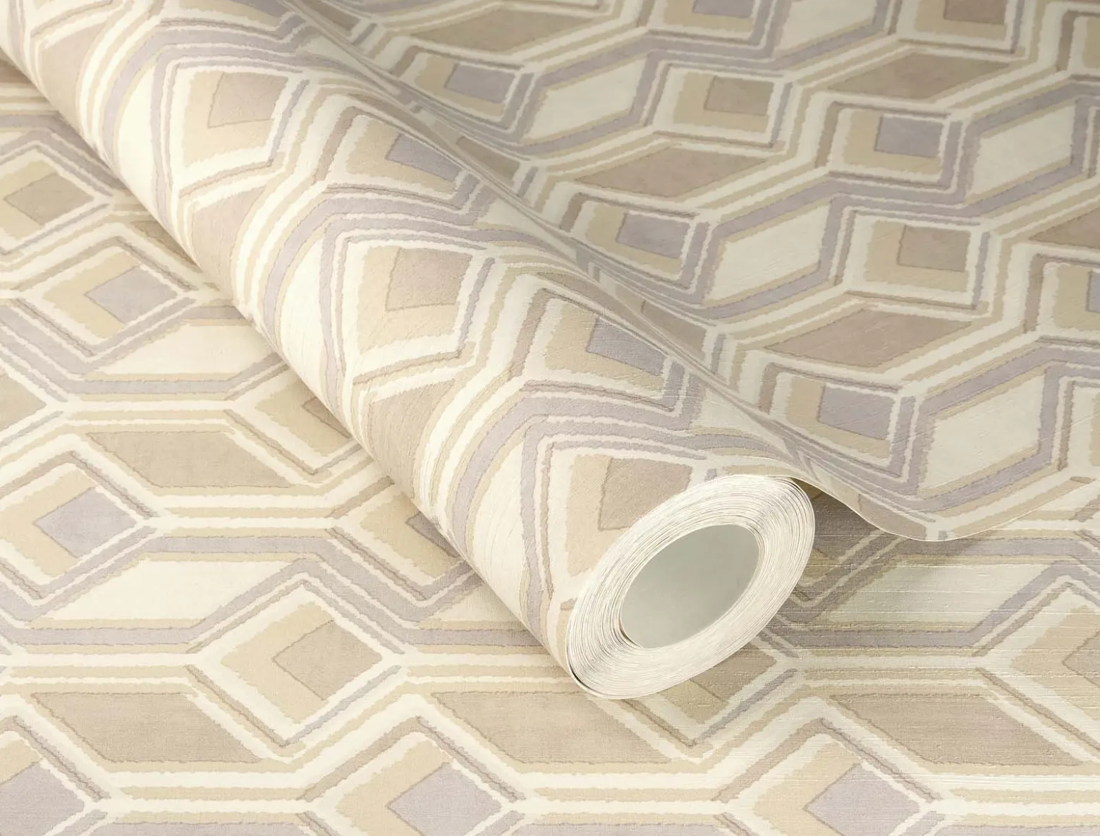 Rasch Vliestapete Grafik 3D-Optik Beige Braun 746518
