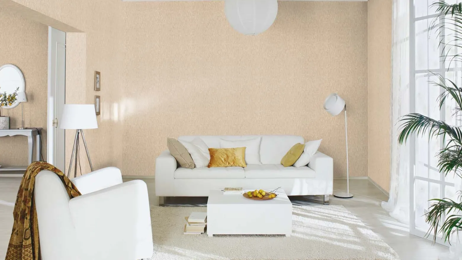 Rasch Vliestapete Muster Grafik Beige Gold 844238