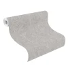 Rasch Vliestapete Ornamente Paisley Grau Metallic 746334