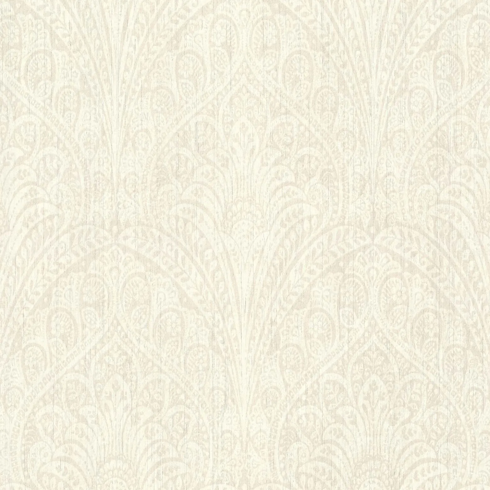 Rasch Vliestapete Ornamente Weiß Silber Metallic 746310