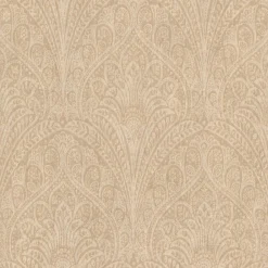 Rasch Vliestapete Ornamente Paisley Beige Metallic 746327