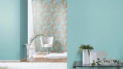 Rasch Vliestapete Paisley Blau Bronze Metallic 746440