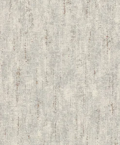 Rasch Vliestapete Putzoptik Grau Kupfer Metallic 506914