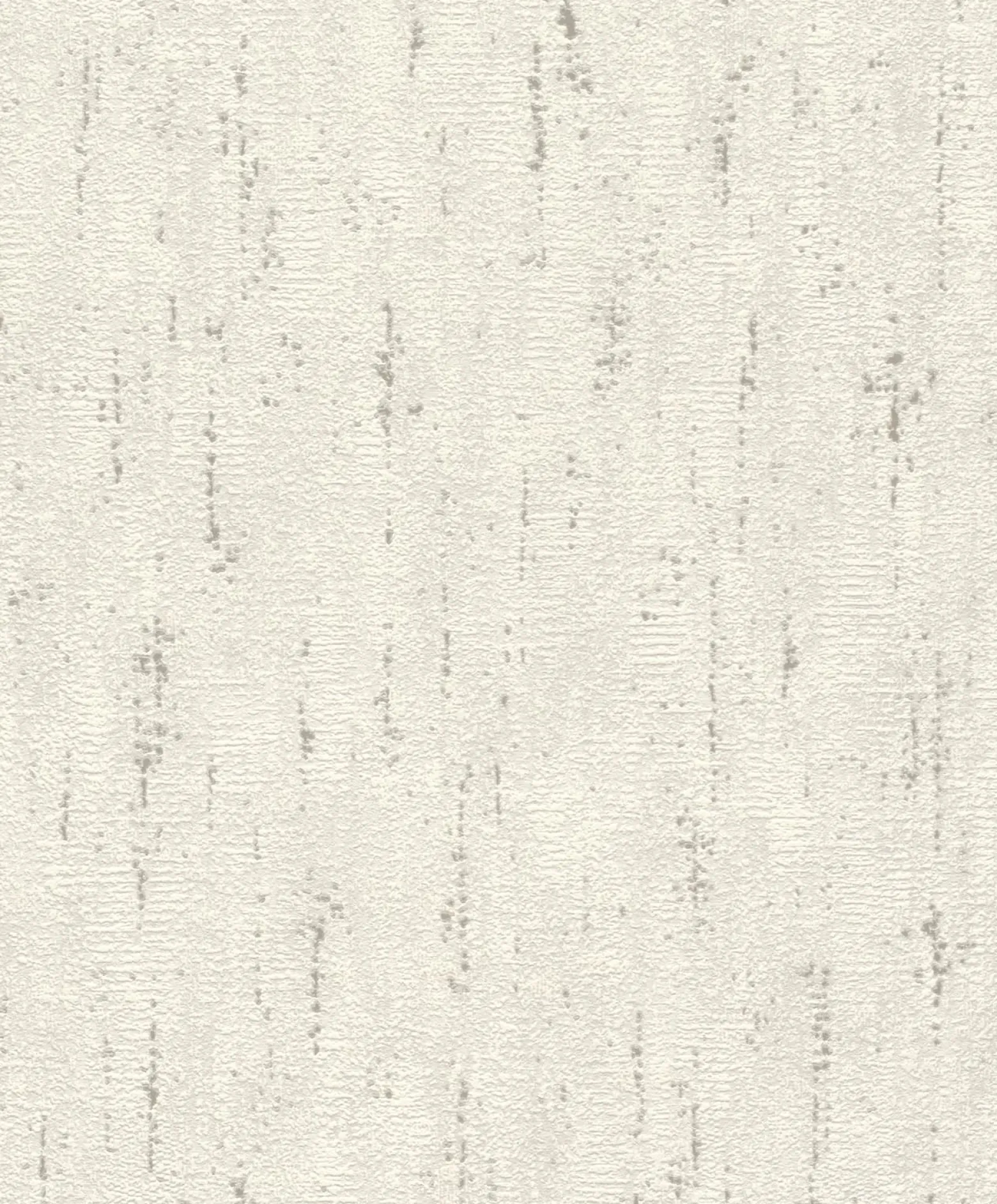 Rasch Vliestapete Putzoptik Weiß Silber 506921