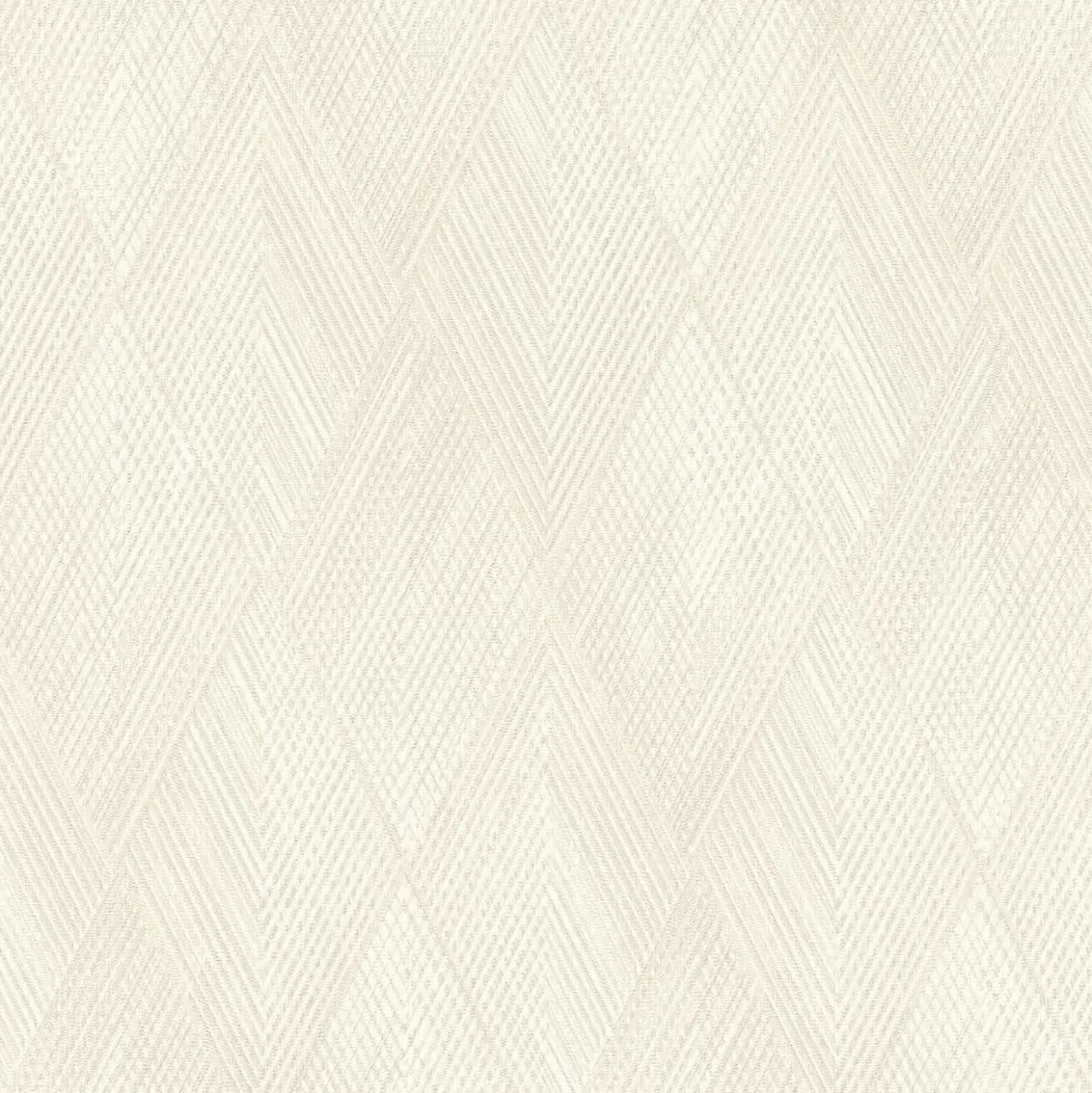 Rasch Vliestapete Rauten Grafik Weiß Silber 844108