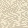 Rasch Vliestapete Striche 3D-Optik Beige Metallic 608335